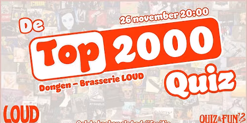 De Top 2000 Quiz | Dongen — uitgaan in Dongen
