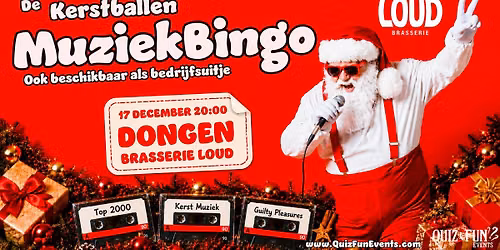 De Kerstballen Muziekbingo – Dongen — muziek in Dongen